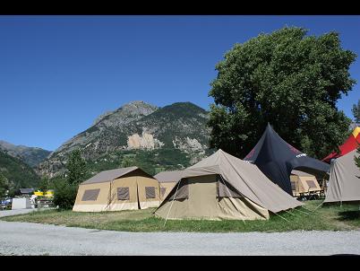 Camping Les Ecrins -  05120 L ARGENTIERE LA BESSEE