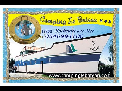 Camping Le Bateau -  17300 ROCHEFORT